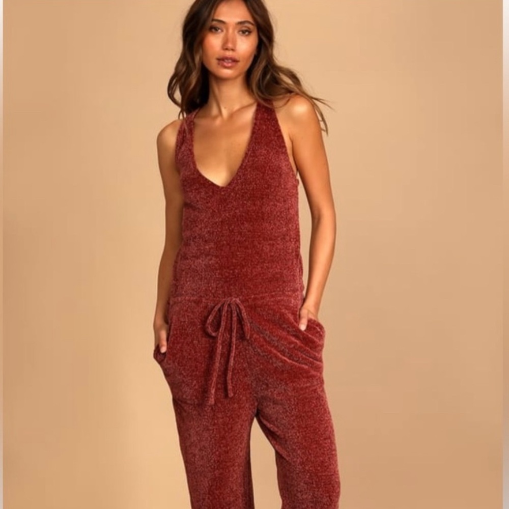 Lulus oversized jumpsuit